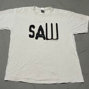 **Rare Vintage 2005 Saw III Release Date Horror Movie Promo T-Shirt**